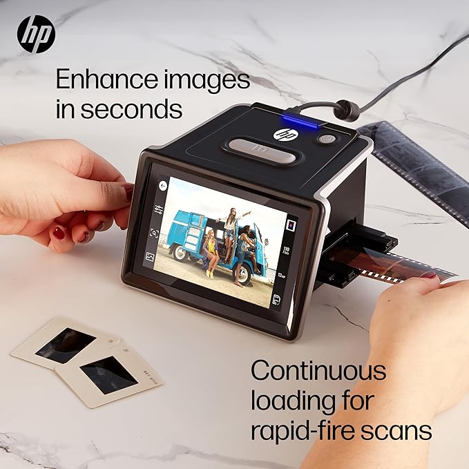 HPFS500: HP FilmScan 5" Touch Screen Film Scanner