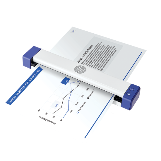 HP PS100: HP Mobile Document Scanner for Single-Sided Scanning