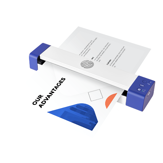 HP Wireless Mobile Document Scanner for Single-Sided Scanning
