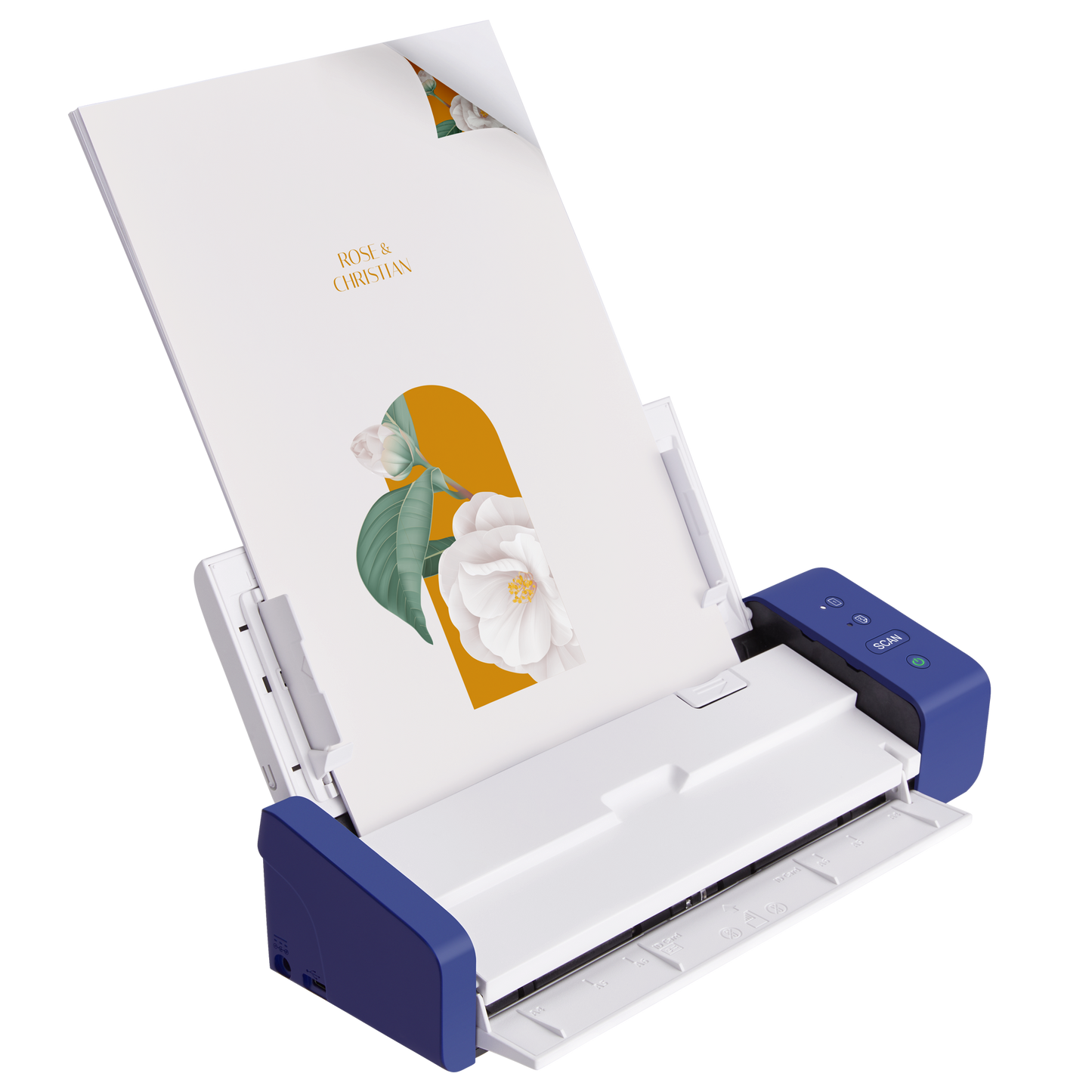 PS200: HP Compact Desktop Scanner for Double-Sided Scanning