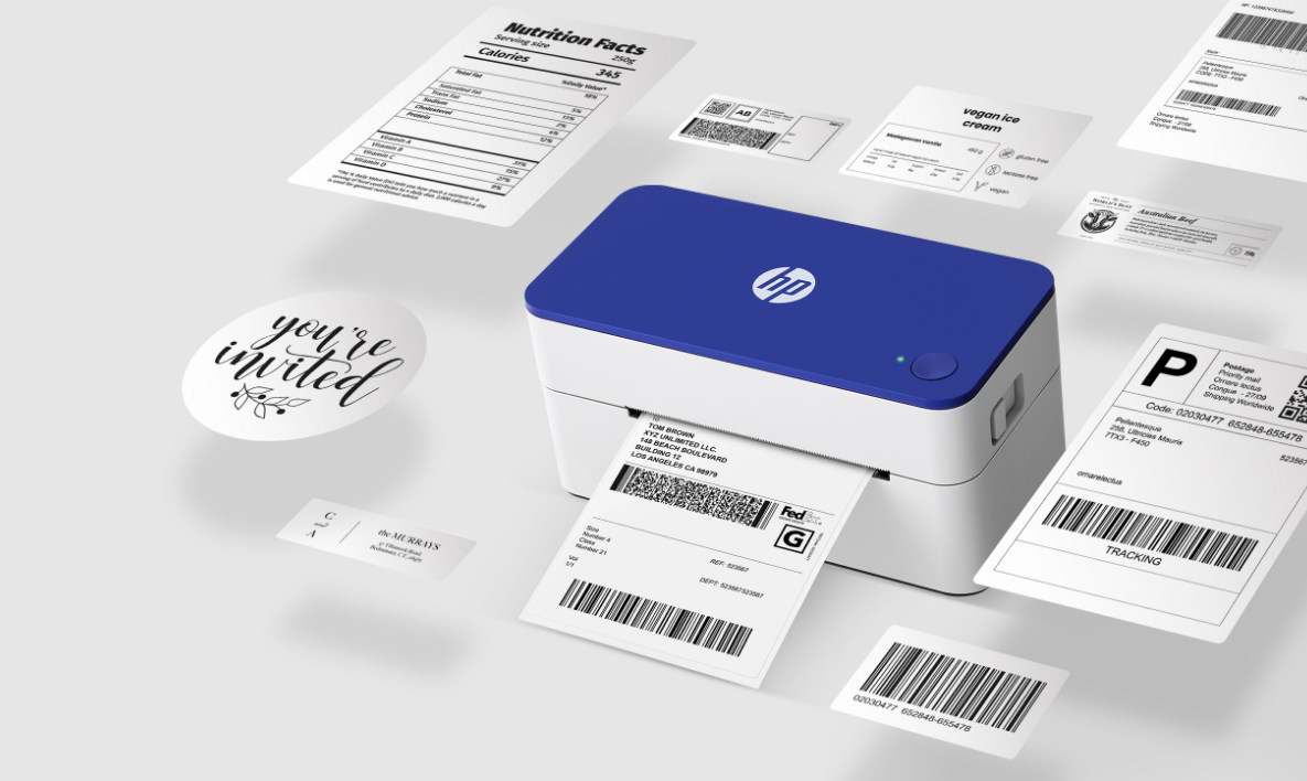 HP Direct Thermal Label Printer KE100