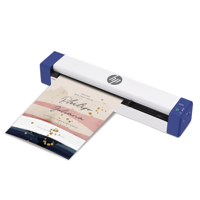 PS100W: HP Wireless Portable Document Scanner for Single-Sided Scanning
