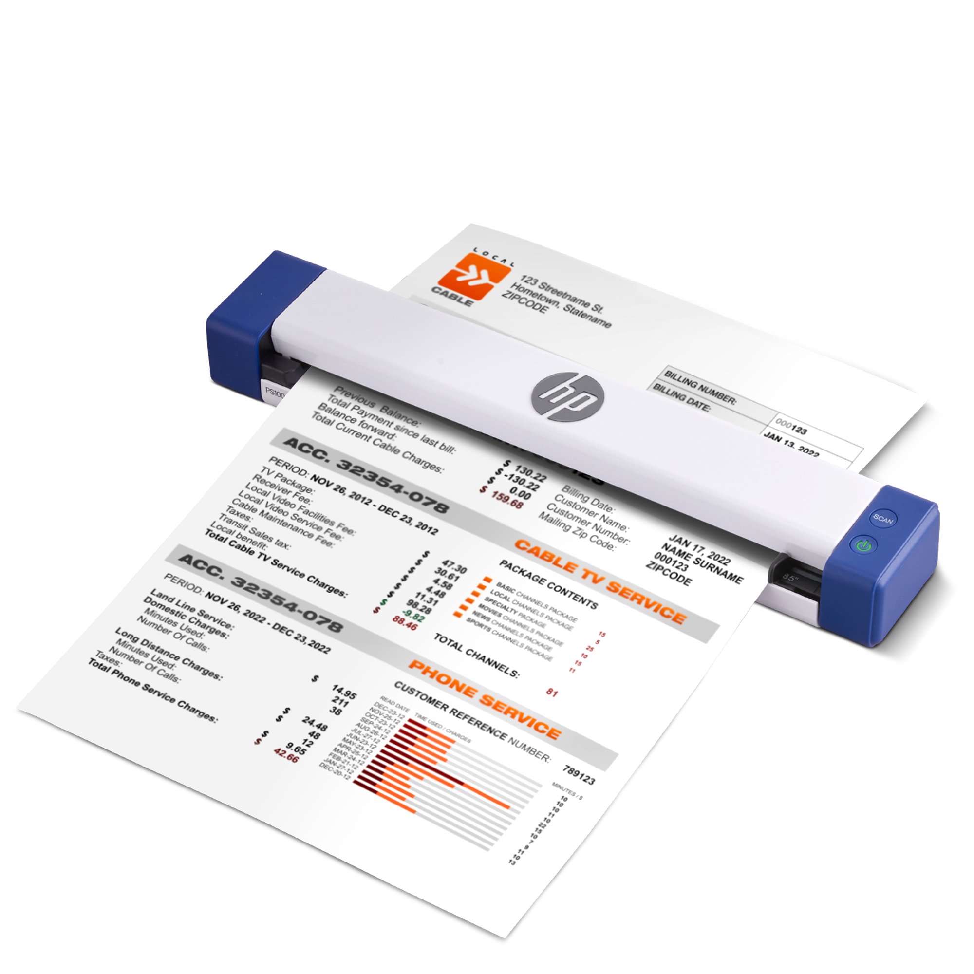 Single-Sided Mobile Document Scanners by HP WorkSolutions – HP Devices