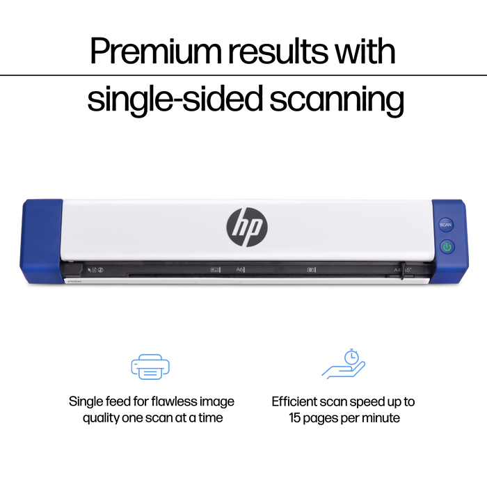 PS100: HP Portable Document Scanner for Single-Sided Scanning