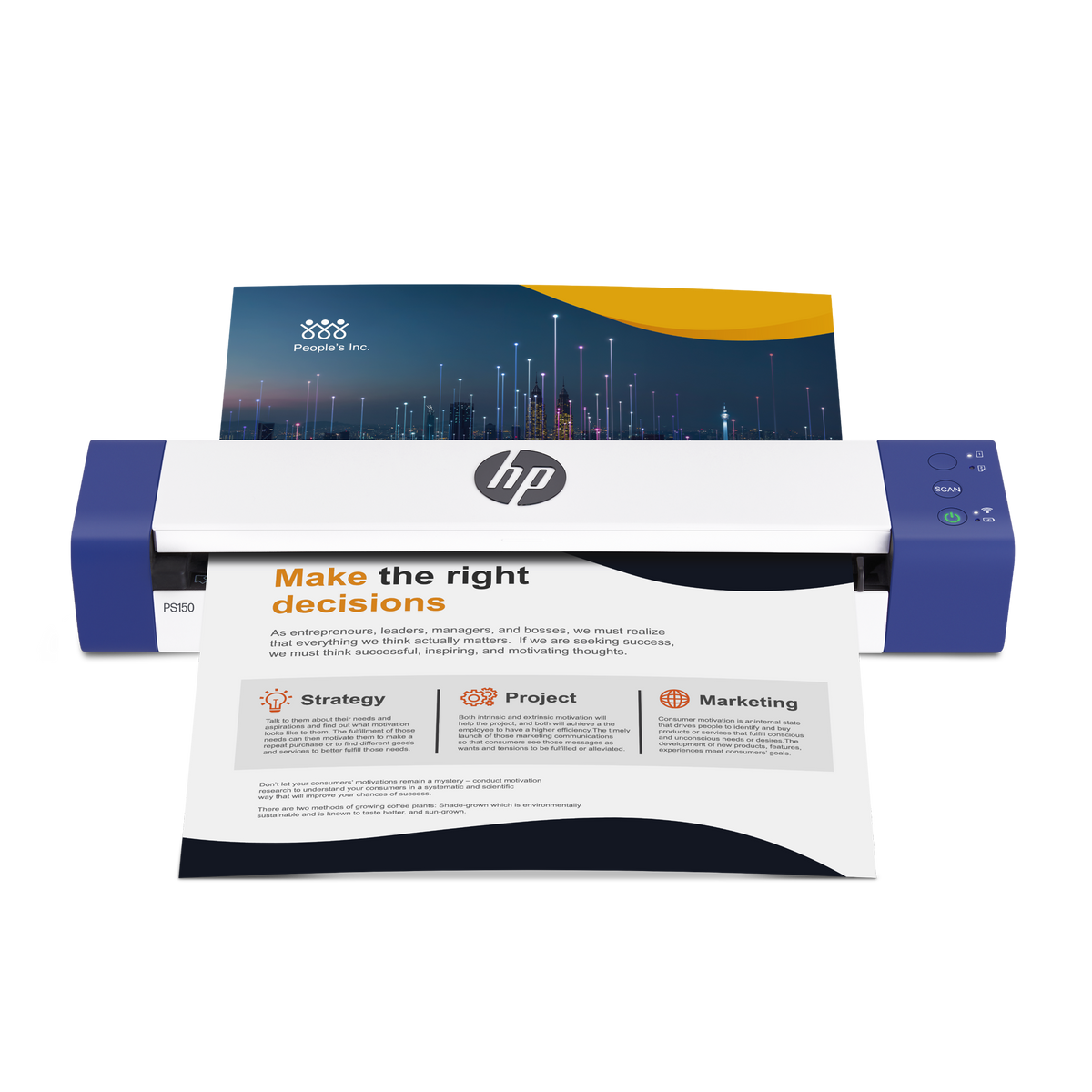 Wireless Two-Sided Portable Scanners | HP WorkSolutions – HP Devices