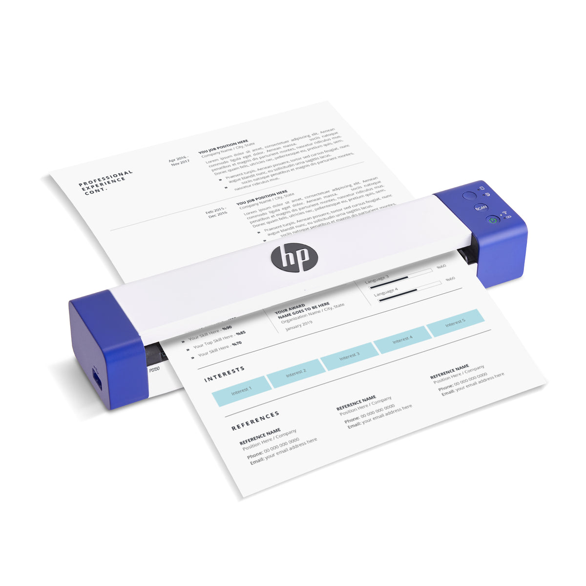 Wireless Two-Sided Portable Scanners | HP WorkSolutions – HP Devices