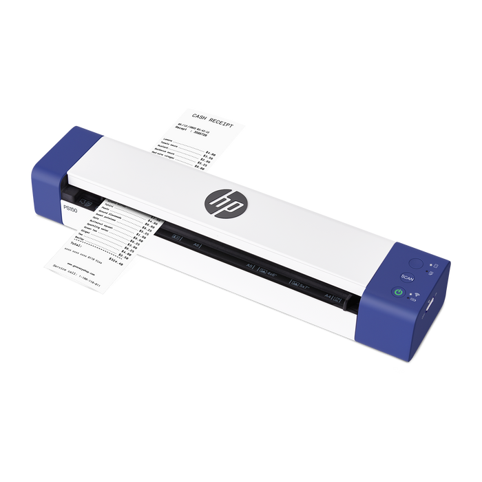 HP Wireless Portable Document Scanner for Double-Sided Scanning