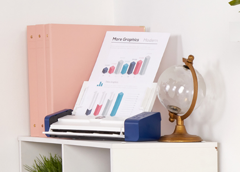 thumbnail image 2 of Scan & Go: HP Compact Desktop Duplex USB Scanner With Auto-Feed – White 2 of 6