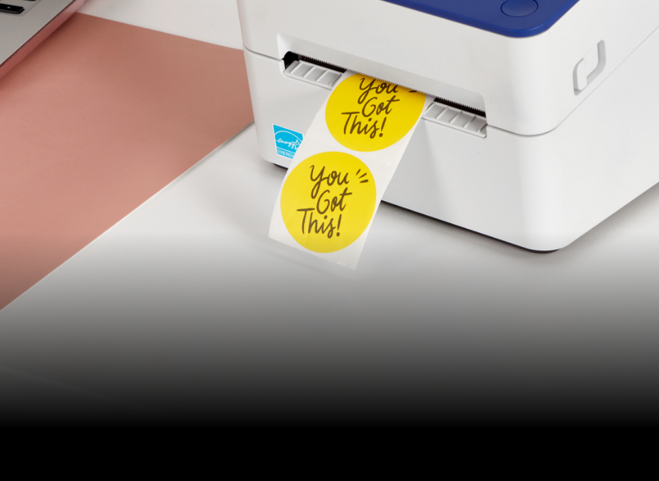 Desktop Setup Label Compact and Reliable Office Technology by HP WorkSolutions – HP Devices ...