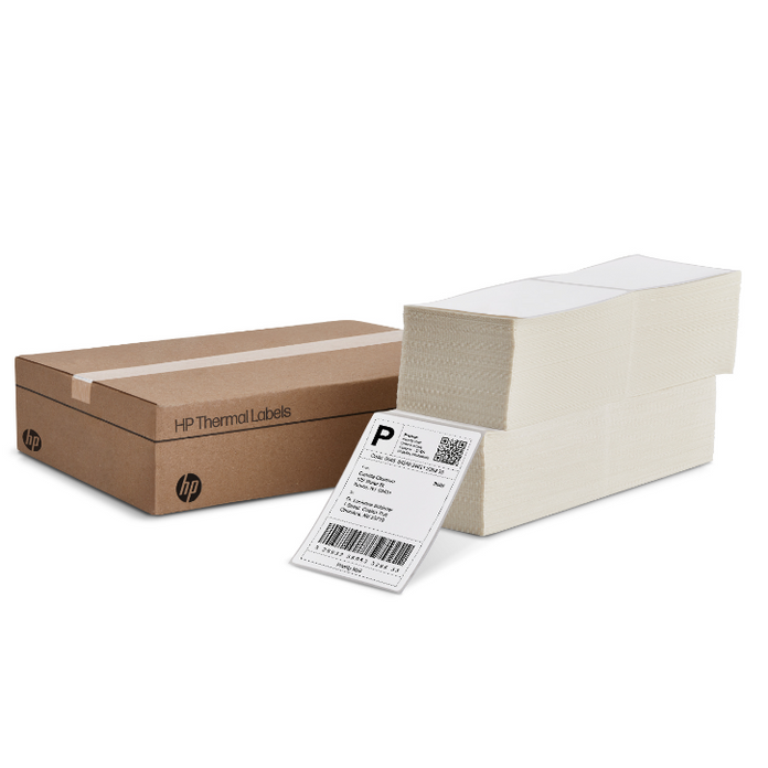 4x6 Direct Thermal Labels (1000 Fanfold)